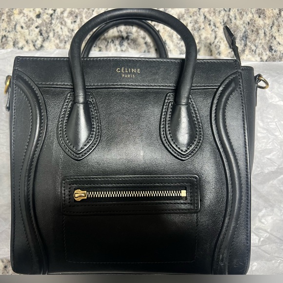 Celine soft leather hand bag - Picture 1 of 16